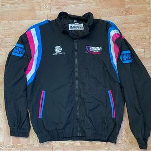 VTG Napa Exide Batteries Race Team Jacket Large Exclusive NASCAR Geoff Bodine #7